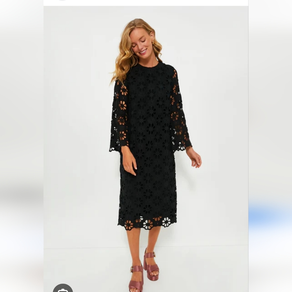 Tuckernuck Noir Eyelet Hutton Dress Numerous Sizes